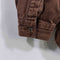 Brown Denim Button Shirt Saguaro Jeans Grunge Skate