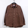 Brown Denim Button Shirt Saguaro Jeans Grunge Skate