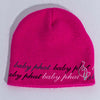 Baby Phat Logo Spell Out Beanie Hat