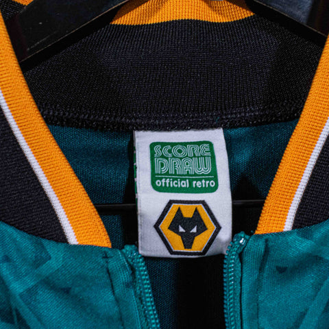 Wolverhampton Wanders Training Jacket Score Draw Retro
