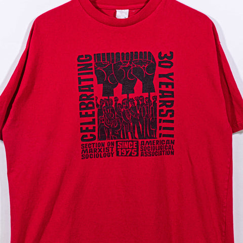 Marxist Sociology 30 Year Anniversary T-Shirt Protest American Sociological Association