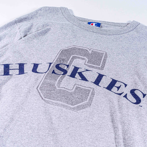 UCONN Huskies Champion T-Shirt Long Sleeve University of Connecticut