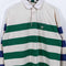 Cross Oar Rowing Striped Long Sleeve Rugby Shirt Club Room