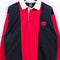 Wisconsin Badgers Striped Rugby Polo Shirt Long Sleeve Pro Edge