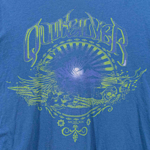 QuikSilver Surf Skate Layer T-Shirt Long Sleeve Cyber Mall Goth