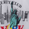 New York Liberty Club T-Shirt Statue Of Liberty Twin Towers