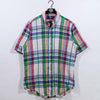 Polo Ralph Lauren Pony Short Sleeve Button Shirt Hip Hop Preppy