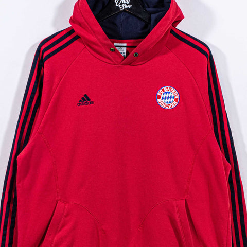 FC Bayern Munich Adidas Hoodie Sweatshirt Soccer Futbol Blokecore