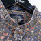 Dockers Aztec Southwestern Print Button Shirt Band Collar