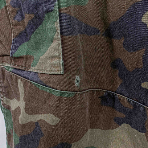 Military Cargo Pants Woodland Camo