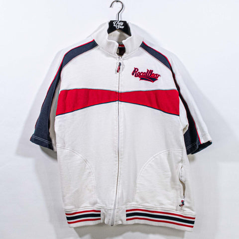 Rocawear Hip Hop Baggy Short Sleeve Track Jacket Zip Up