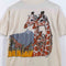 Harlequin Reticulated Giraffe AOP T-Shirt San Francisco Zoo