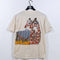 Harlequin Reticulated Giraffe AOP T-Shirt San Francisco Zoo