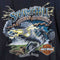 Harley Davidson Motorcycles T-Shirt Forged in Iron StormHill Tornado Biker