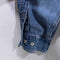 GAP Denim Button Shirt Distressed Sun Faded