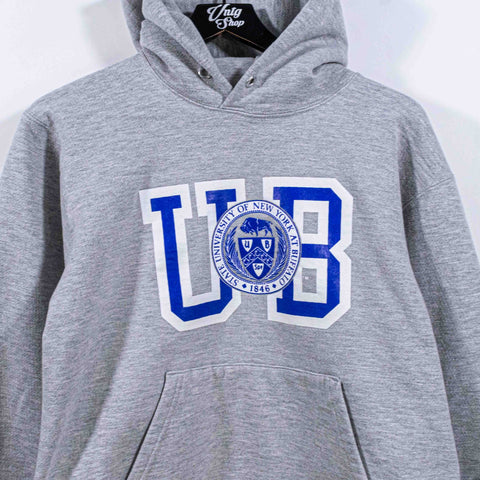 University of New York At Buffalo Champion Hoodie Sweatshirt Made in USA