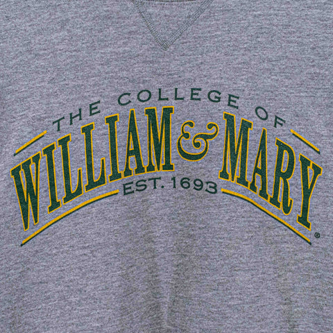 The College of William & Mary Sweatshirt MJ Soffe Made in USA