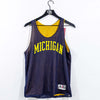 University of Michigan Wolverines Mesh Reversible Basketball Jersey Augusta