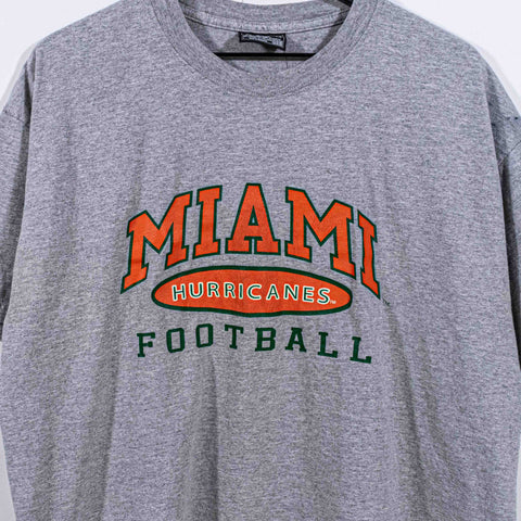 Miami Hurricanes Football T-Shirt University Steve & Barrys