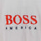 BOSS America Embroidered T-Shirt Hip Hop