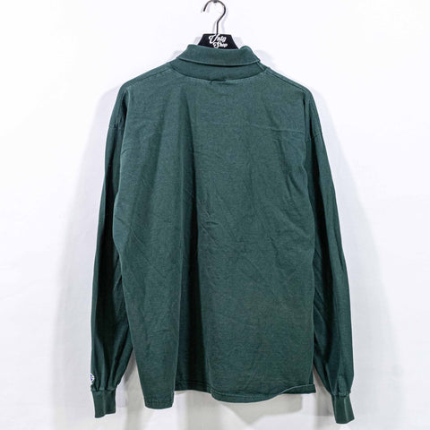 Champion Logo Tonal Turtleneck Shirt Long Sleeve