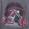 American Chopper Motorcycles Biker T-Shirt Spider Web