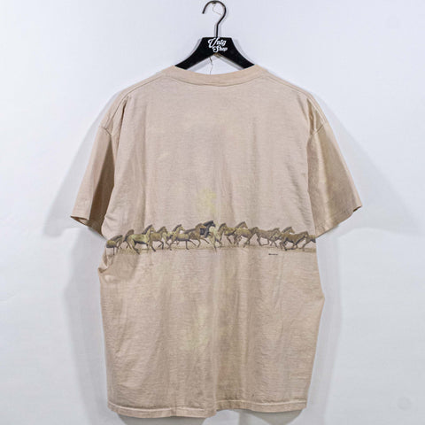 Assateague Island Horse Equestrian T-Shirt AOP