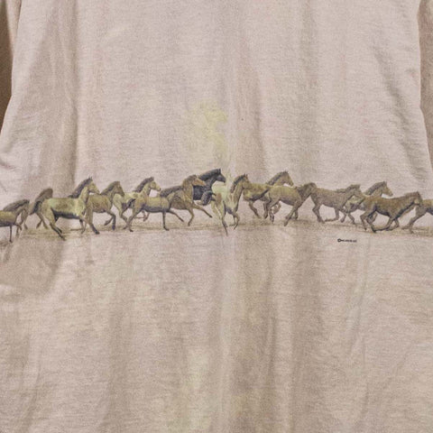 Assateague Island Horse Equestrian T-Shirt AOP