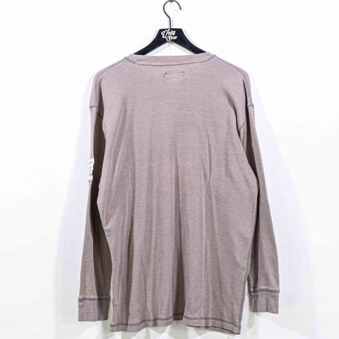 Ecko Unltd Rhino Logo Thermal Waffle Shirt Long Sleeve