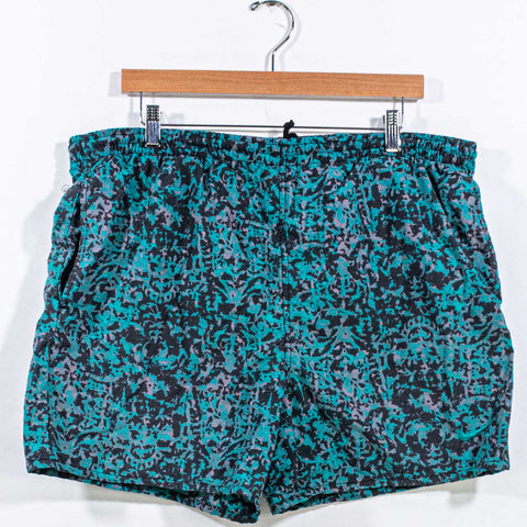 NIKE Swoosh Abstract AOP Swim Trunks