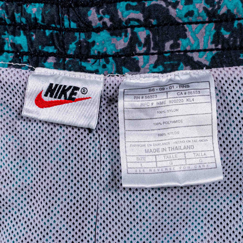 NIKE Swoosh Abstract AOP Swim Trunks