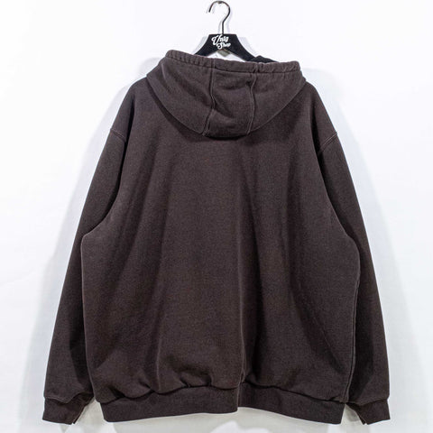 Carhartt Patch Logo Thermal Lined Zip Hoodie Sweatshirt