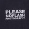 Please No Flash Photography Sun Faded T-Shirt