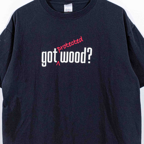 Got Protected Wood T-Shirt Joke Funny