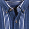 Striped Denim Button Shirt Route 66 Grunge Skate