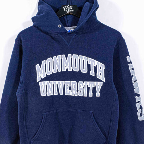 Monmouth University Hawks Hoodie Sweatshirt Russell Athletic