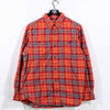 Duluth Trading Co Plaid Flannel Shirt Trim Fit