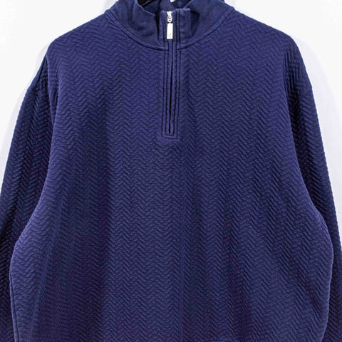 Orvis Textured 1/4 Zip Pullover Sweater