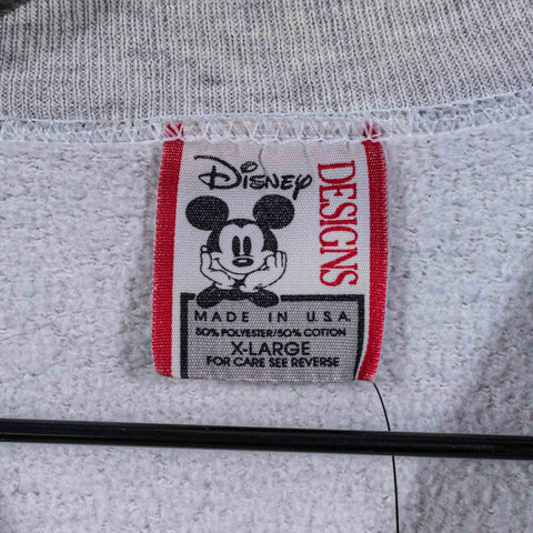 Disney Mickey Mouse Big Print Sweatshirt Cartoon