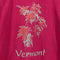 Vermont Leaves Overdyed T-Shirt Tonal