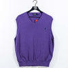 Polo Ralph Lauren Pony Knit Vest Pullover Pima Cotton