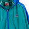 NIKE Colorblock Windbreaker Jacket Spell Out Grey Tag