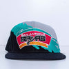 San Antonio Spurs Splash SnapBack Hat Mitchell & Ness