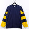 J Peterman Striped Rugby Pullover Sweatshirt