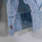 LL Bean Distressed Denim Shirt Made in Canada