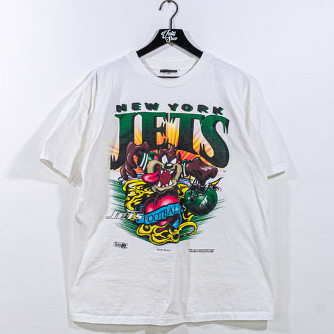 New York Jets Looney Tunes Taz Football T-Shirt