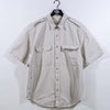 Banana Republic Safari Travel Short Sleeve Utility Shirt