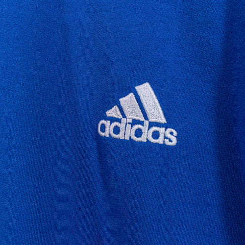 Adidas Three Stripe Logo Sun Faded Crewneck Sweatshirt