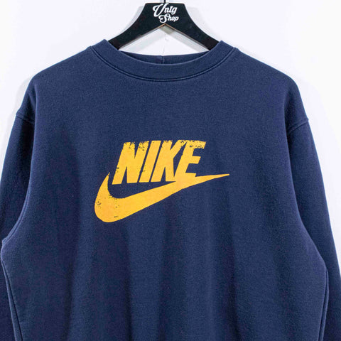 NIKE Center Swoosh Spell Out Sweatshirt Crewneck