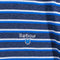 Barbour Striped Spell Out T-Shirt Surf Skate